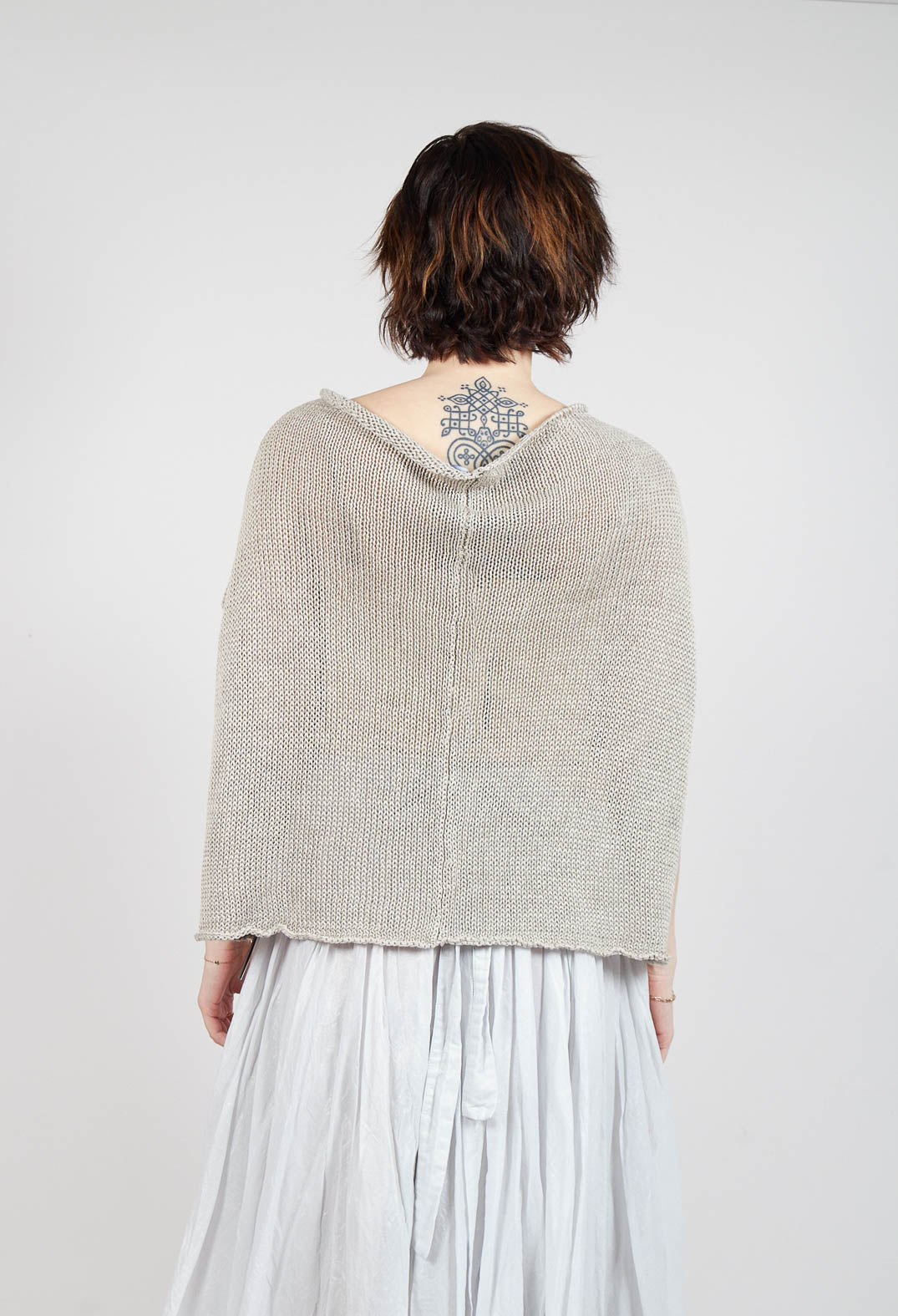 Open Knit Jumper in Dust