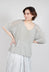 Relaxed Knitted Top in Moon Mel