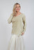 Long Sleeve Metallic Knit in Gold