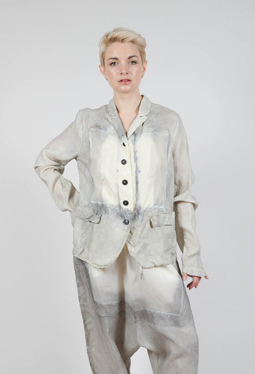 Slim Fit Jacket in Moon Pigment