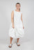 Sleeveless Balloon Dress in Starwhite