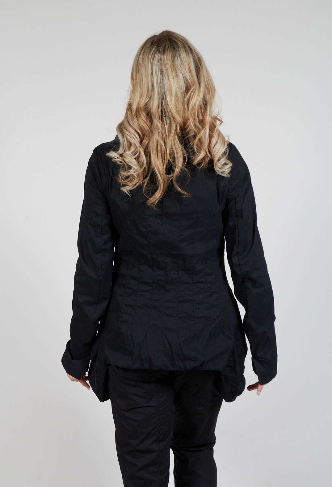 Feature Pocket Jacket in Black