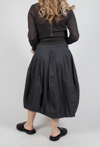 Oversized Pocket Skirt in Asteroid