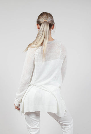 Relaxed Jumper in Starwhite