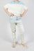 Slim Tapered Jeans in Bleachwash