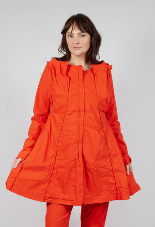 A-Line Structured Jacket in Mandarine