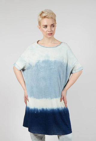 Oversized T-Shirt Dress in Bleachwash