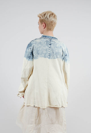 Button-up Jacket in Bleachwash