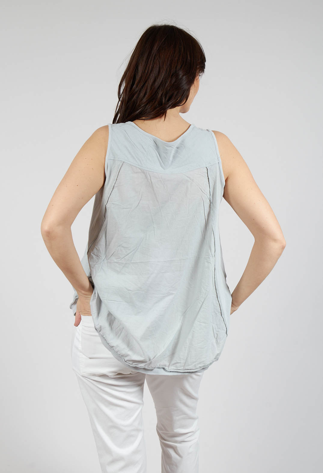 Jersey Tank Top in Grey