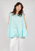 A-Line Sleeveless Top in Aqua Cloud