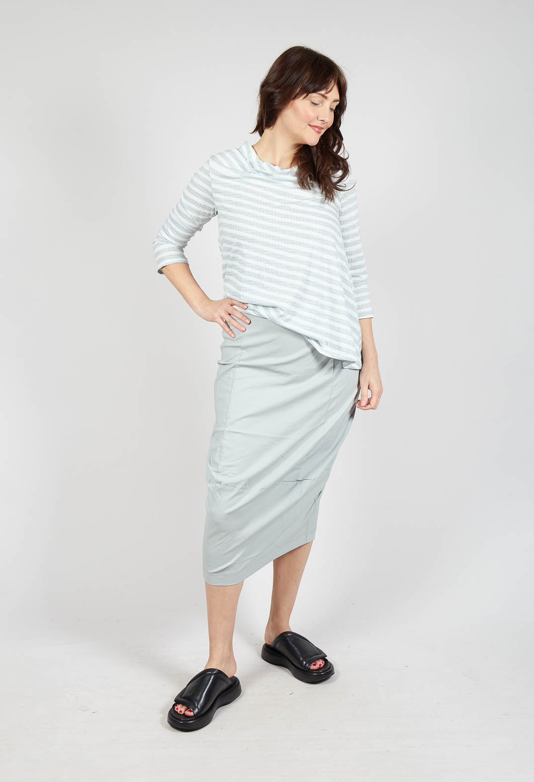 Pencil Skirt in Grey