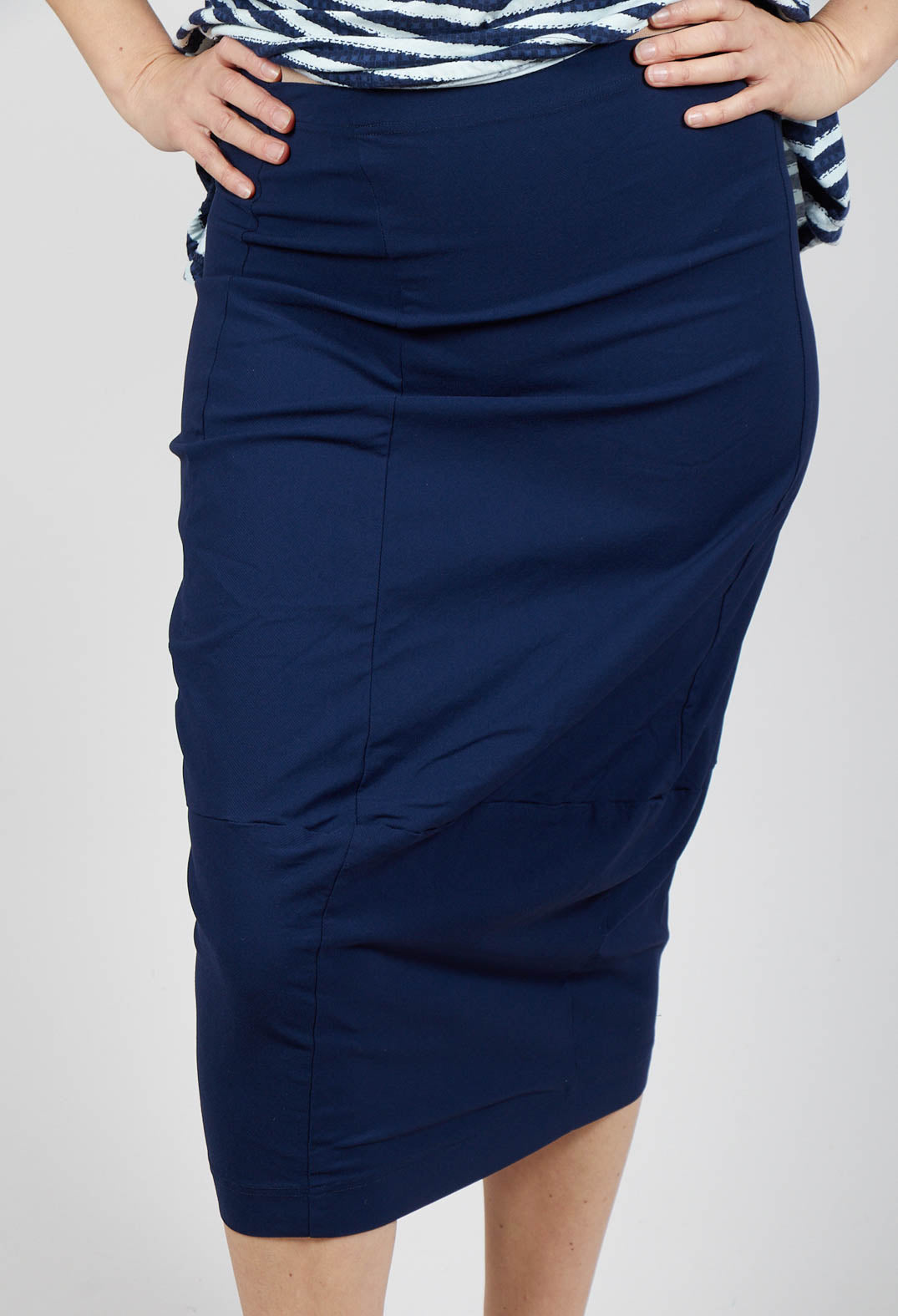 Pencil Skirt in Navy