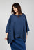 Oversized Linen Top in Navy