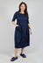 Seam Detail Dress in Navy