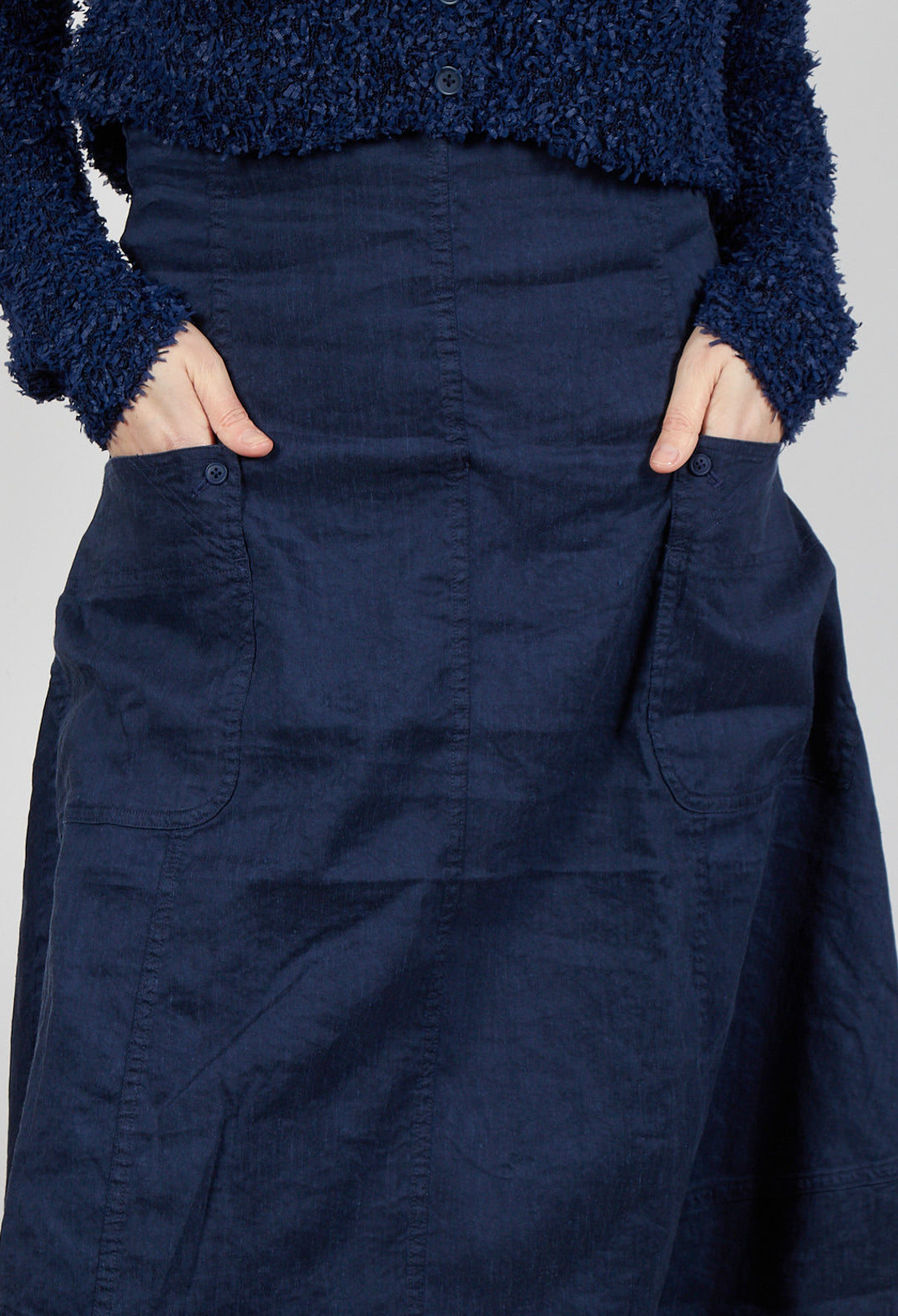 Tulip Skirt in Navy