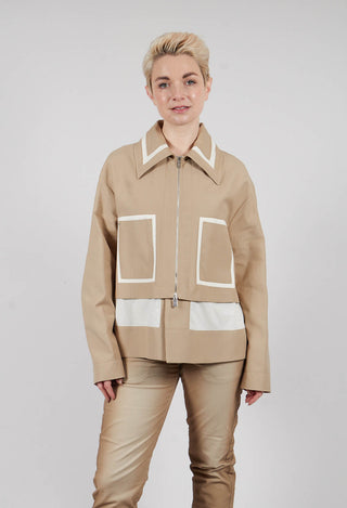 Prospect Short Jacket in Oatmeal