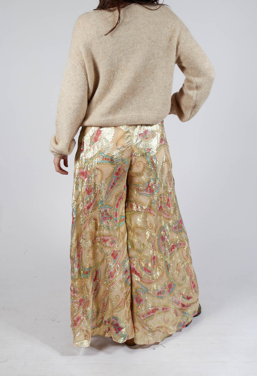 Faby Pants in Golden Pink