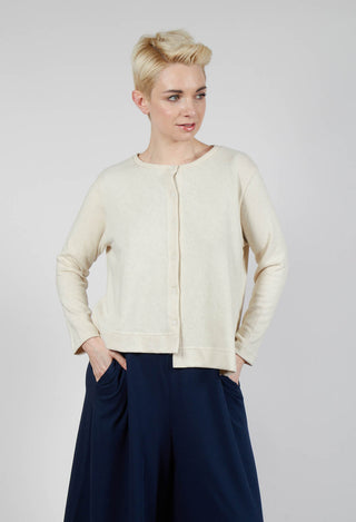 Crema M Cardigan in Latte