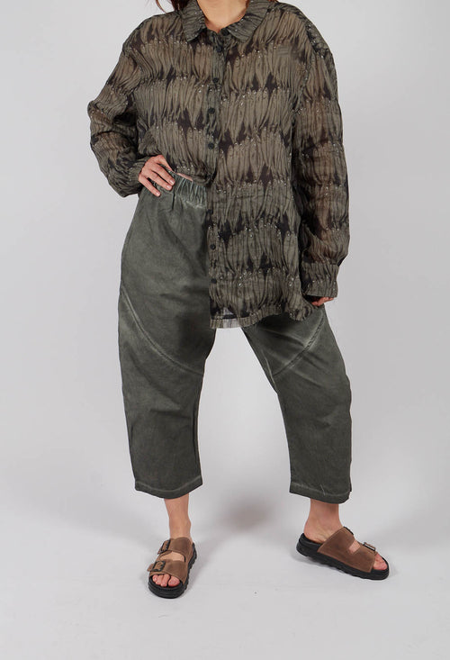 Cactus Trousers in Forest Green