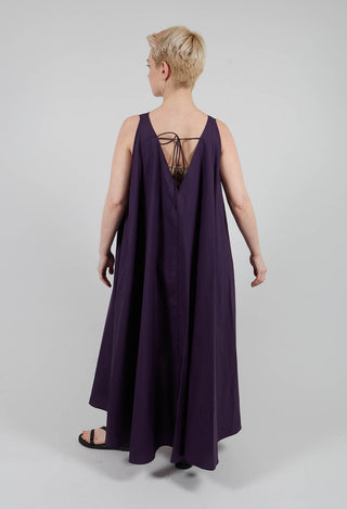 A Line Dress in Mauve