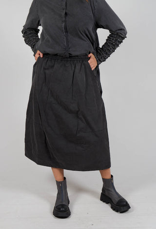 A-Line Skirt in Pewter