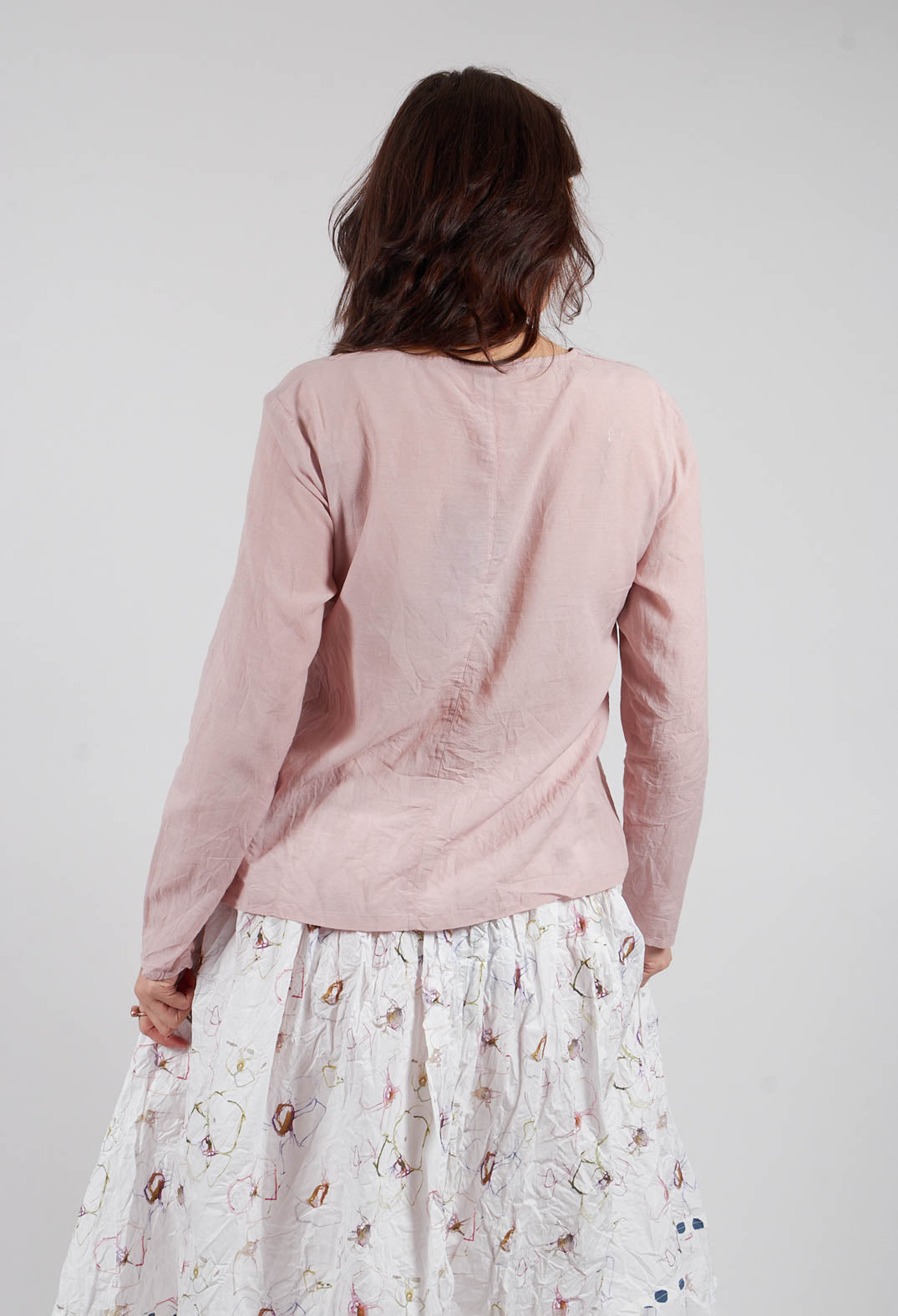 Agna Blouse in Pale Mauve