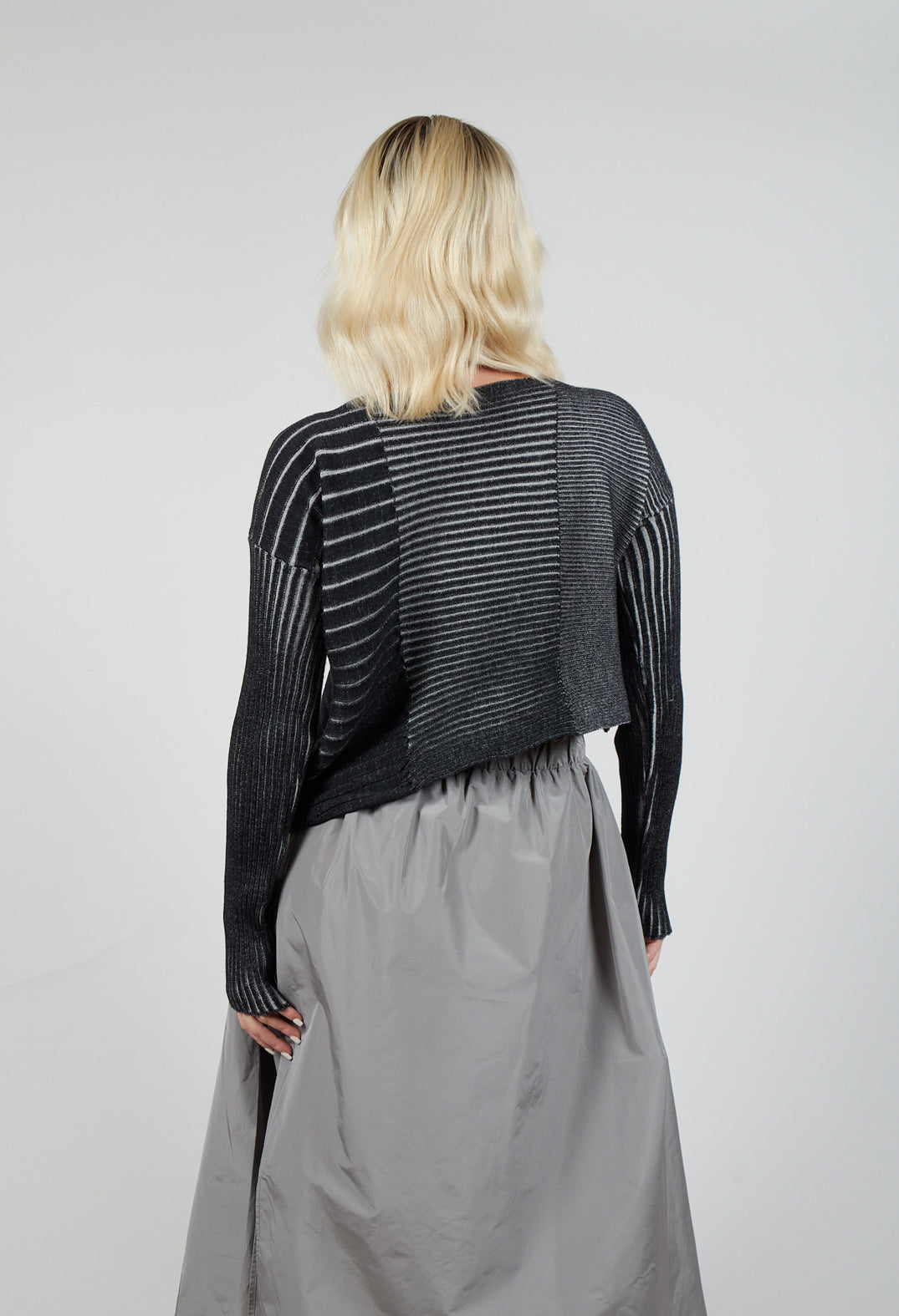 Agnes Jumper in Grigio Nero