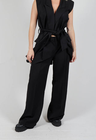 Agnese Trousers in Nero