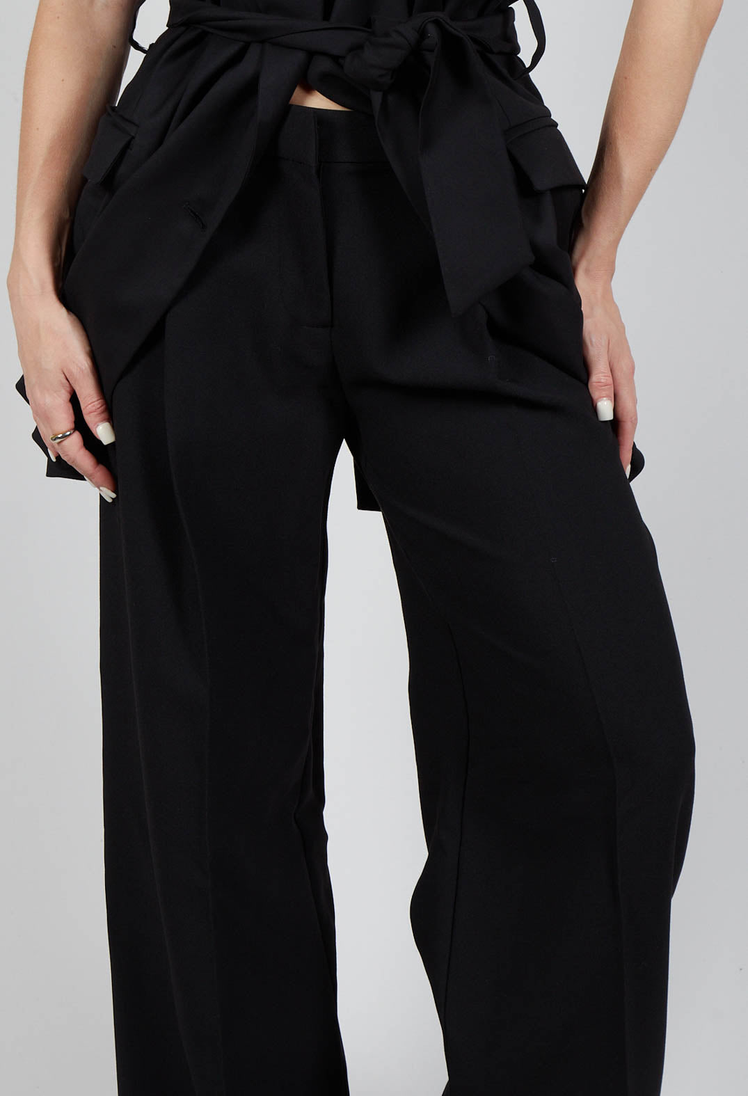 Agnese Trousers in Nero