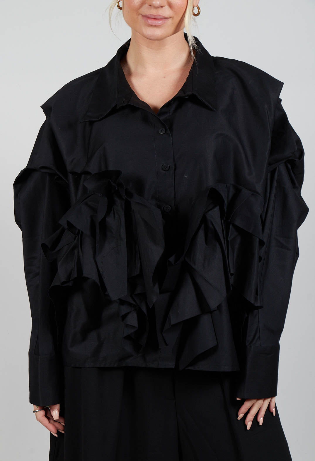 Agosto Shirt in Black