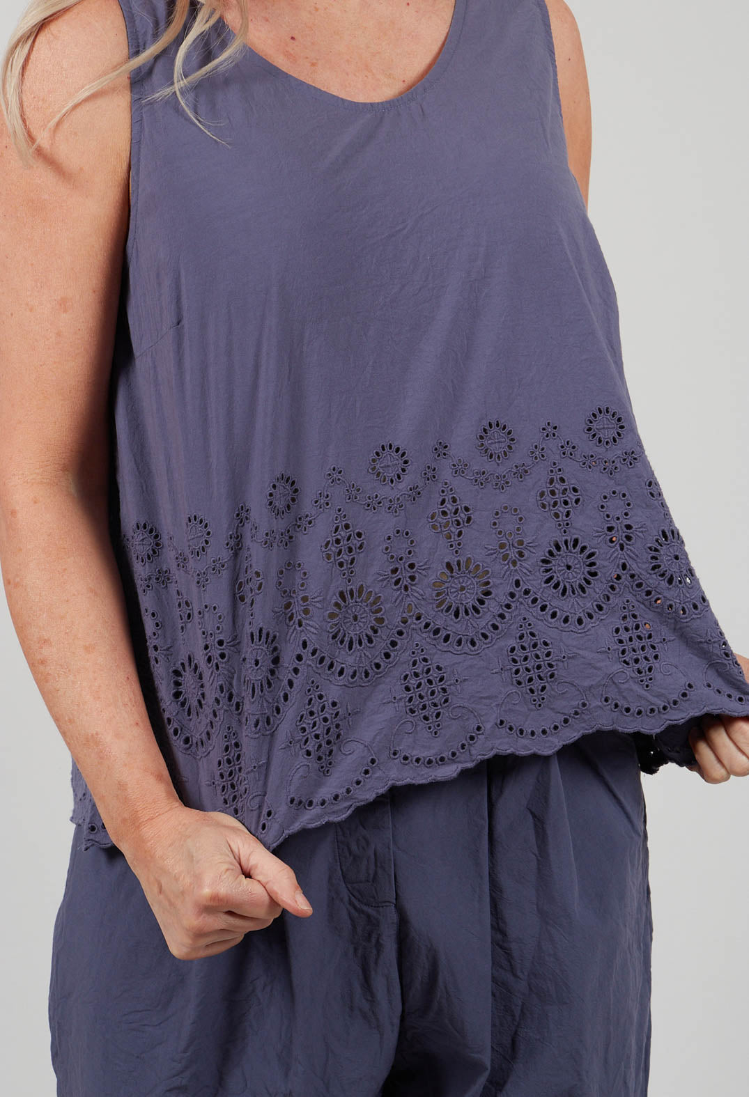 Aino Top in Blue