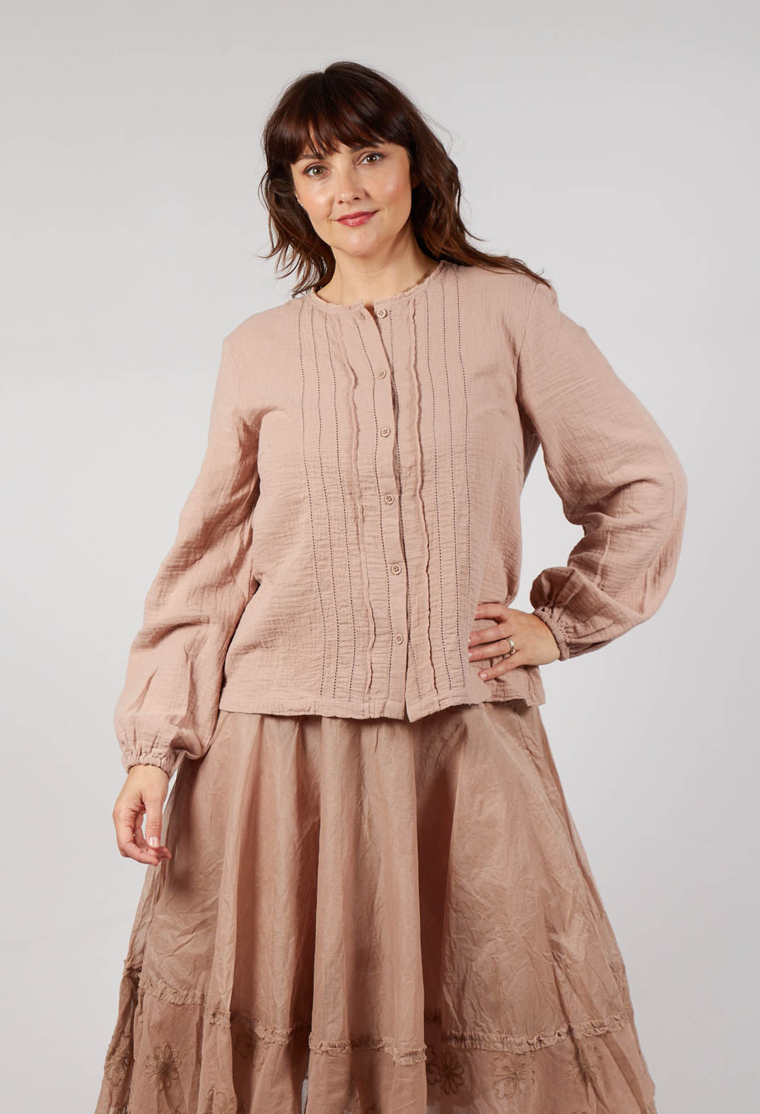 Aletta Top in Taupe