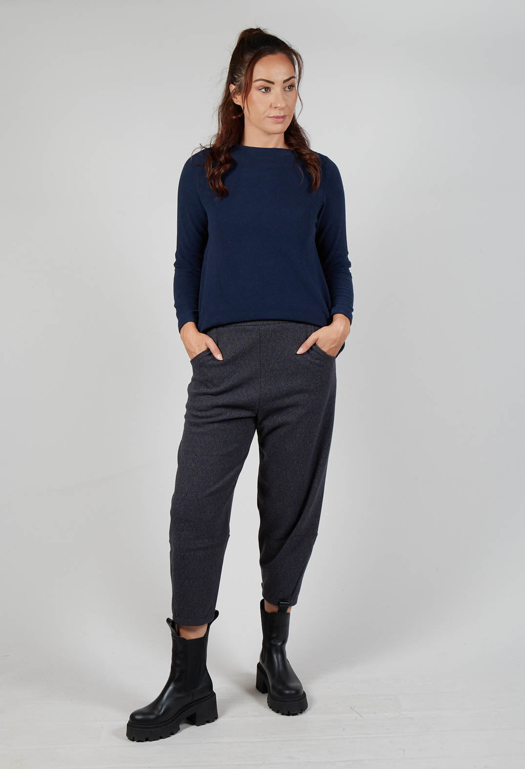 Alicia J Trousers in Blu