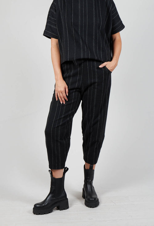 Alicia J Trousers in Nero