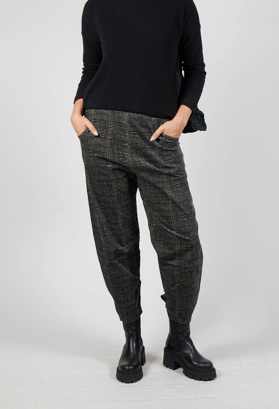 Alicia PR Trousers in Tgall Nero