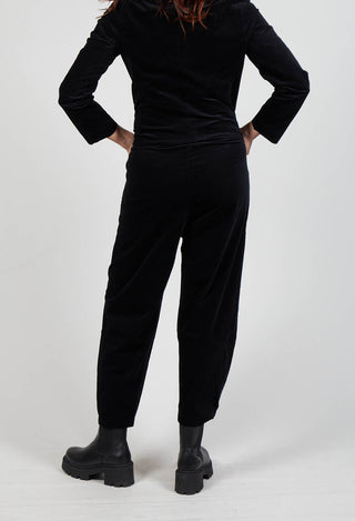 Alicia V Trousers in Nero