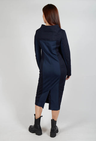 Alim Dress in Navy