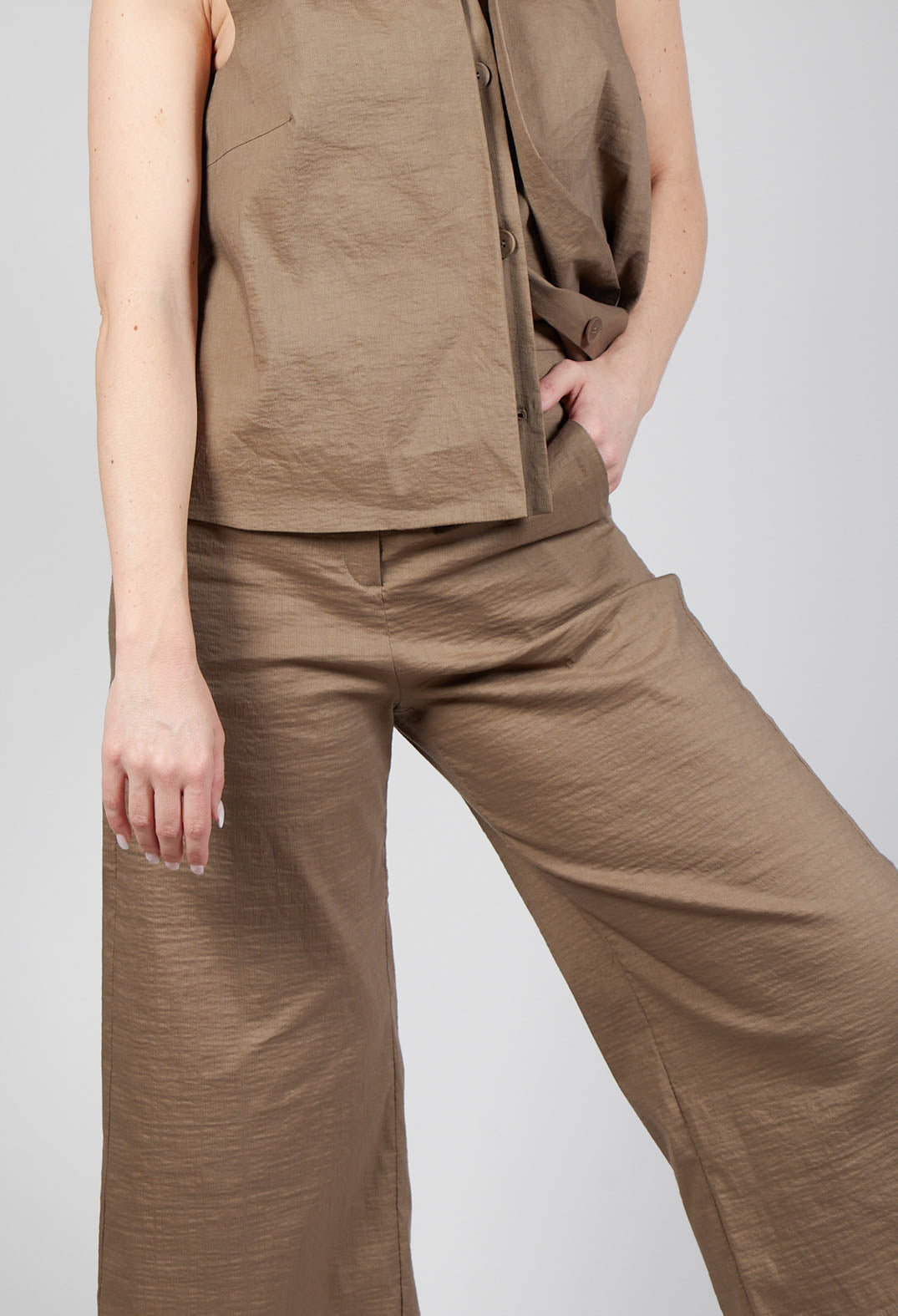 Alina Trouser In Khaki