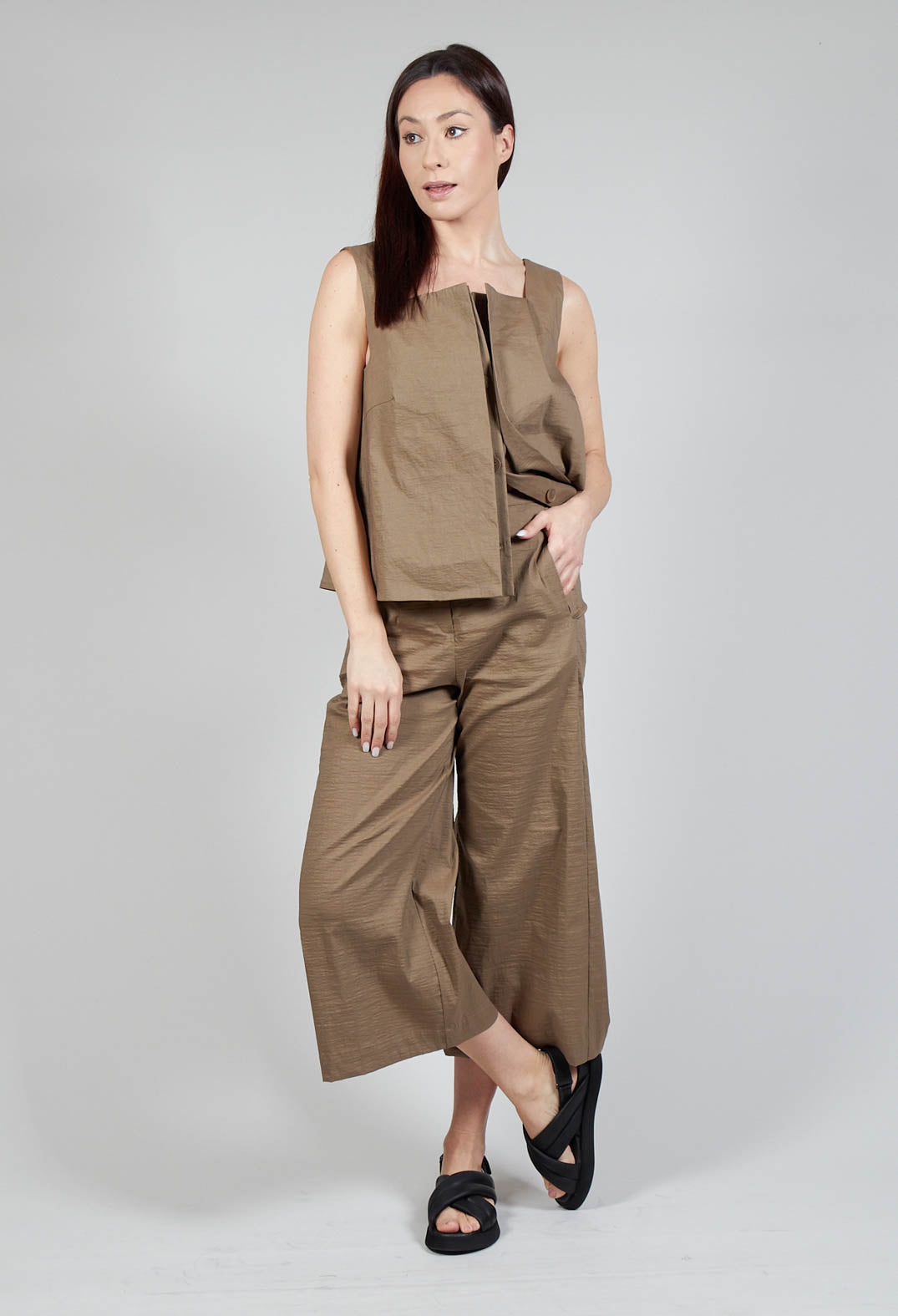 Alina Trouser In Khaki