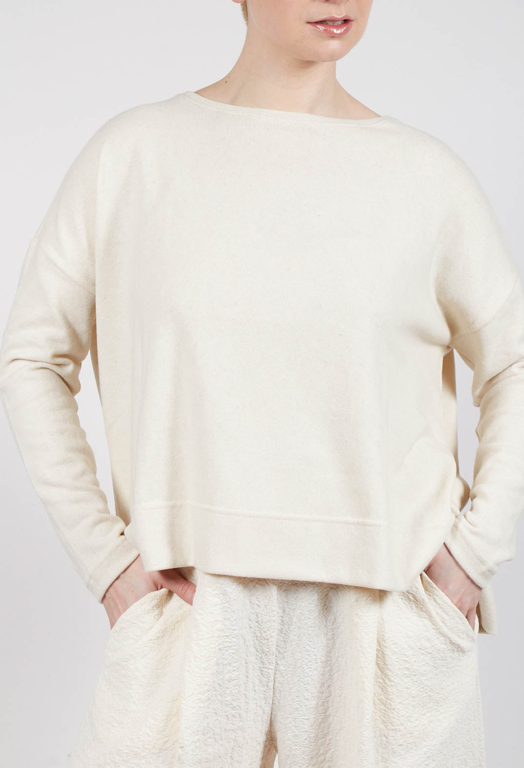 Alison Jumper in Latte