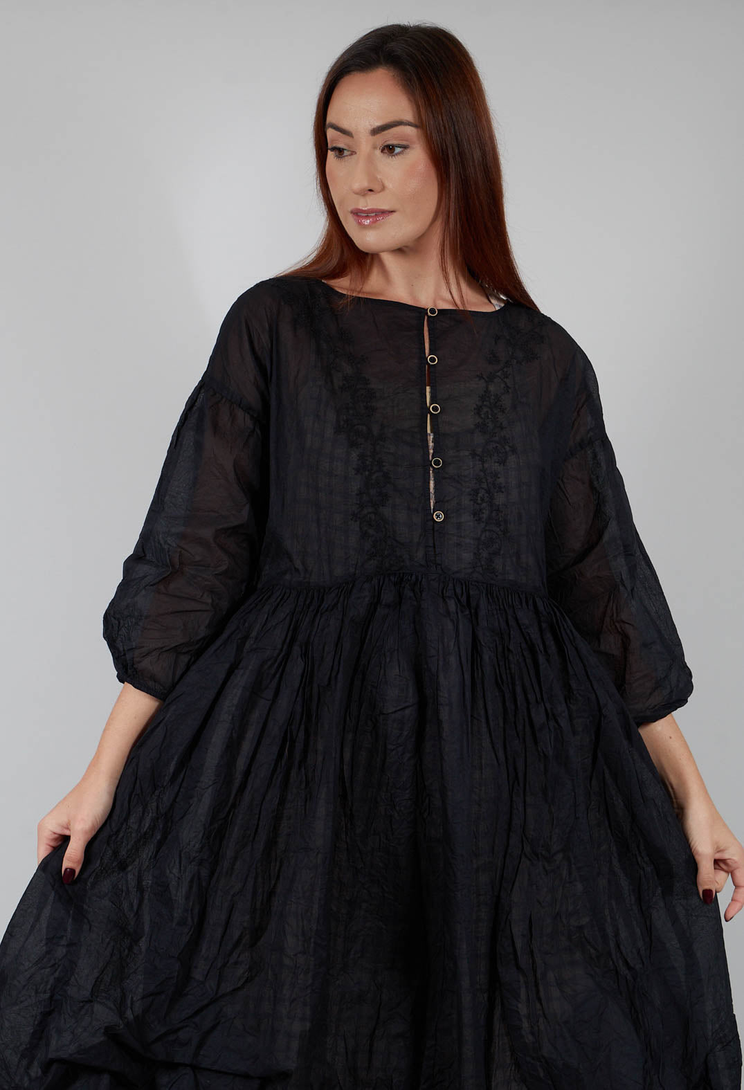 Almira Dress in Black