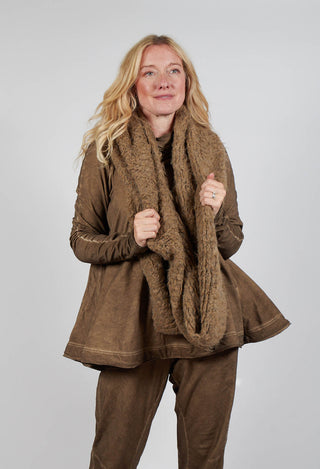 Alpaca Snood in Camel Mel