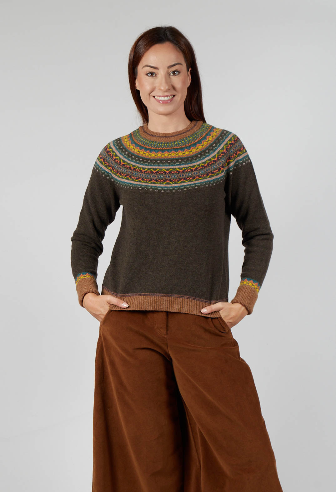 Alpine Short Sweater in Highland