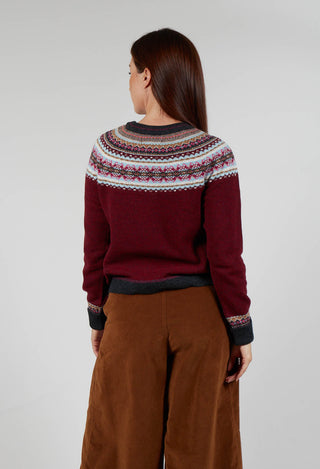 Alpine Short Sweater in Potpourri