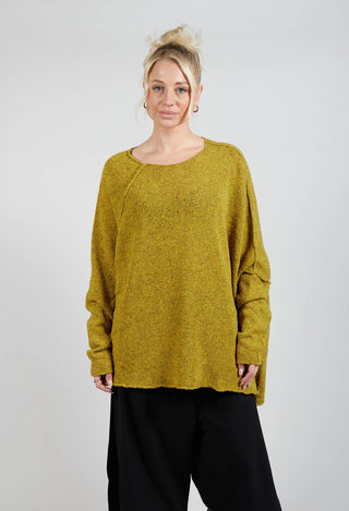 Altitud Knitted Jumper in Apple Green