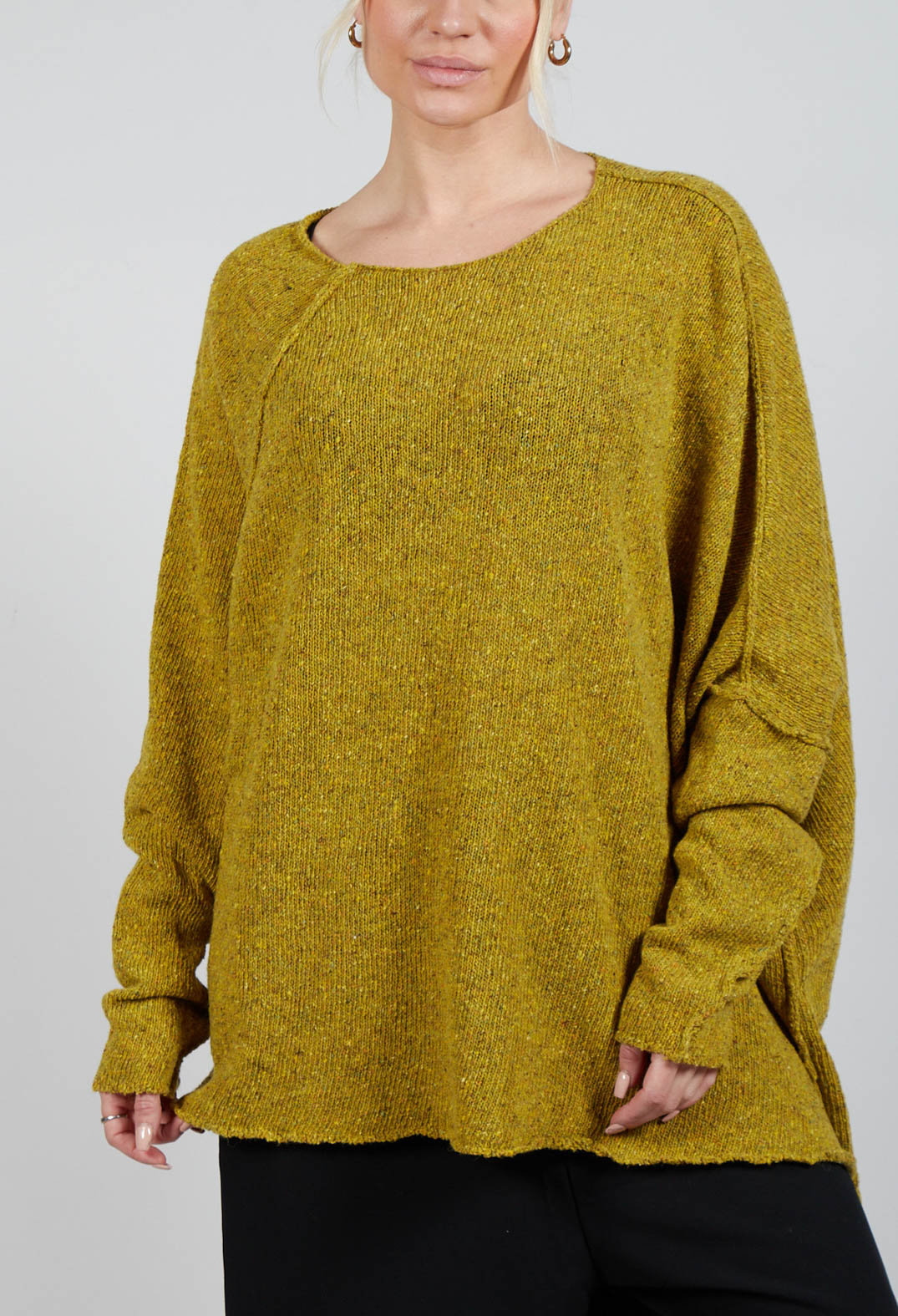 Altitud Knitted Jumper in Apple Green