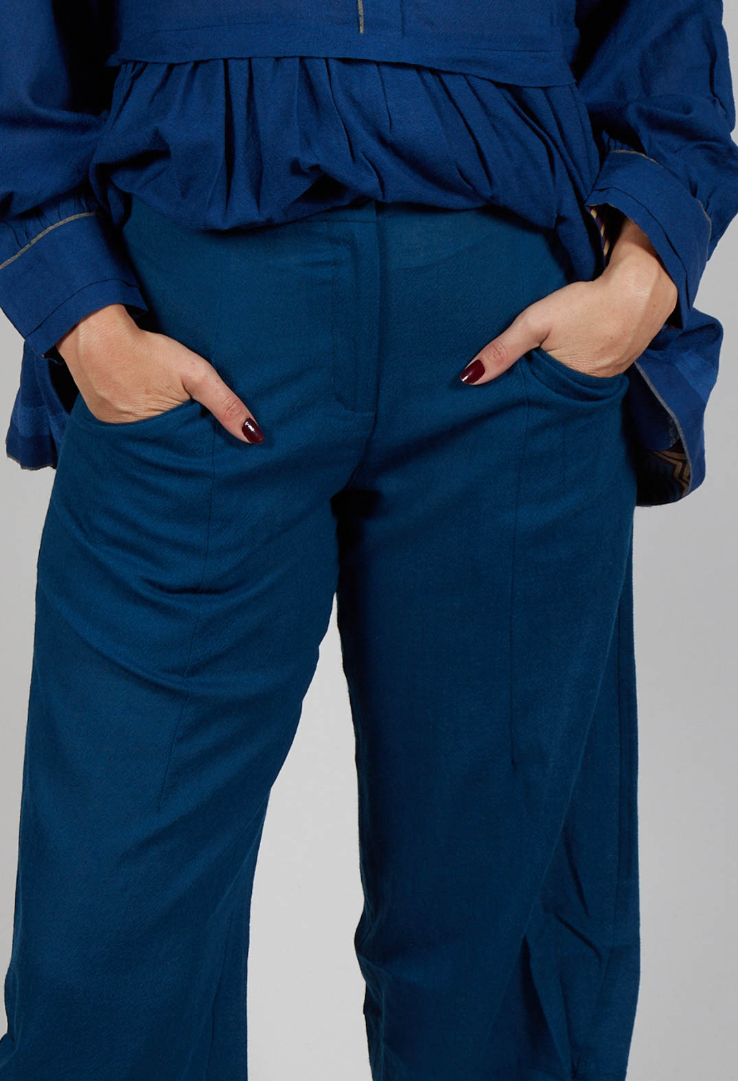 Ambra Trousers in Navy