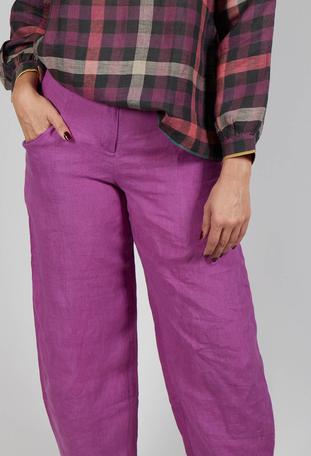 Ambra Trousers in Purple