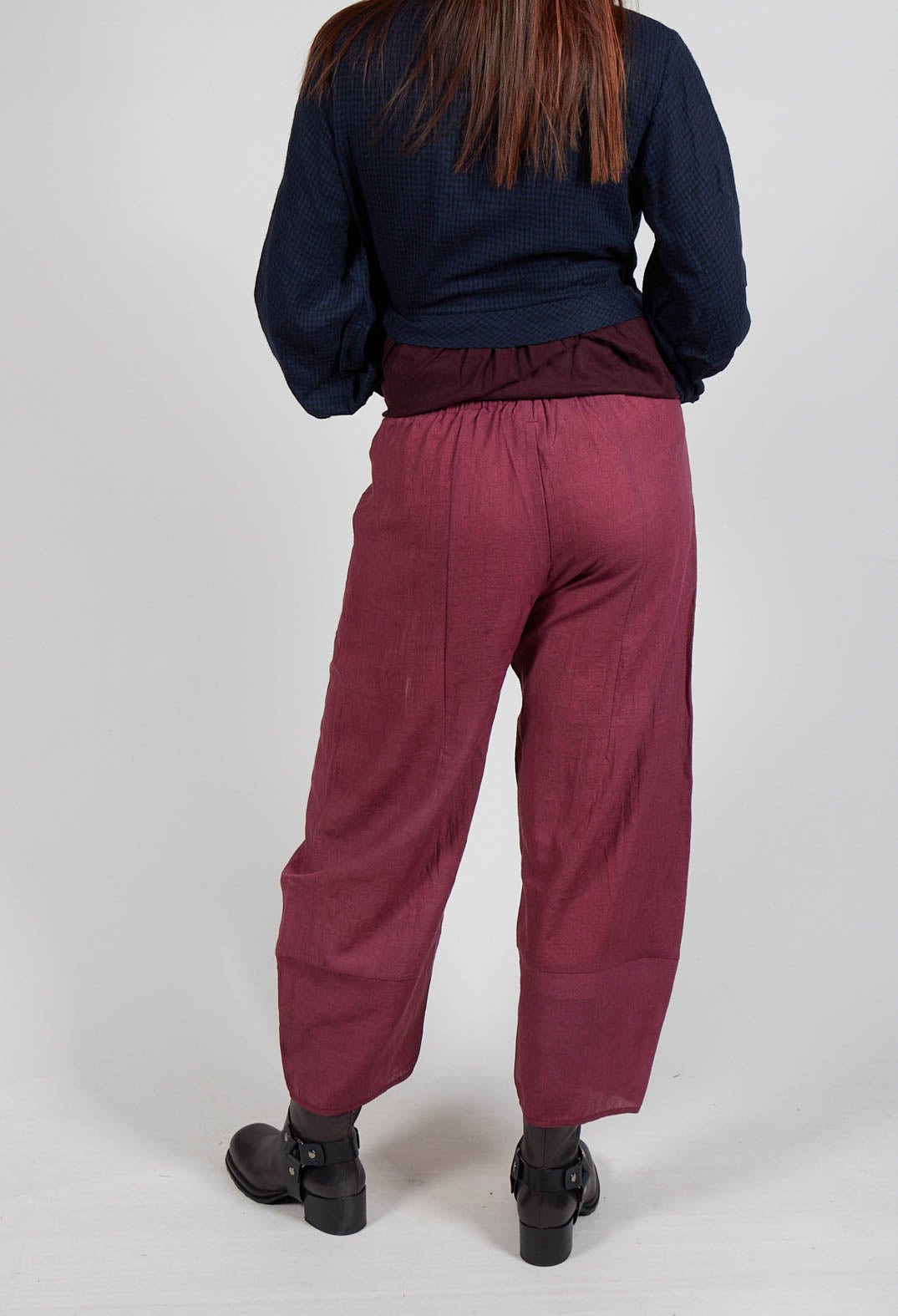 Ambra Trousers in Wine