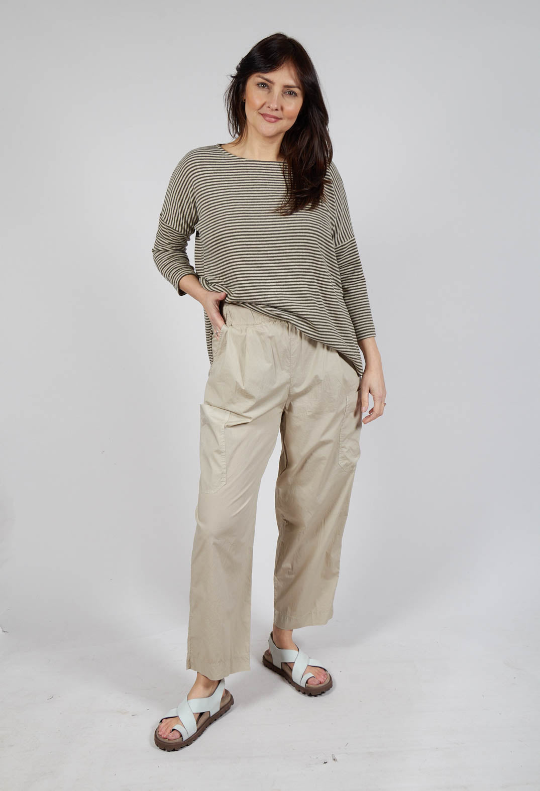 Astuto Trousers in Grezzo